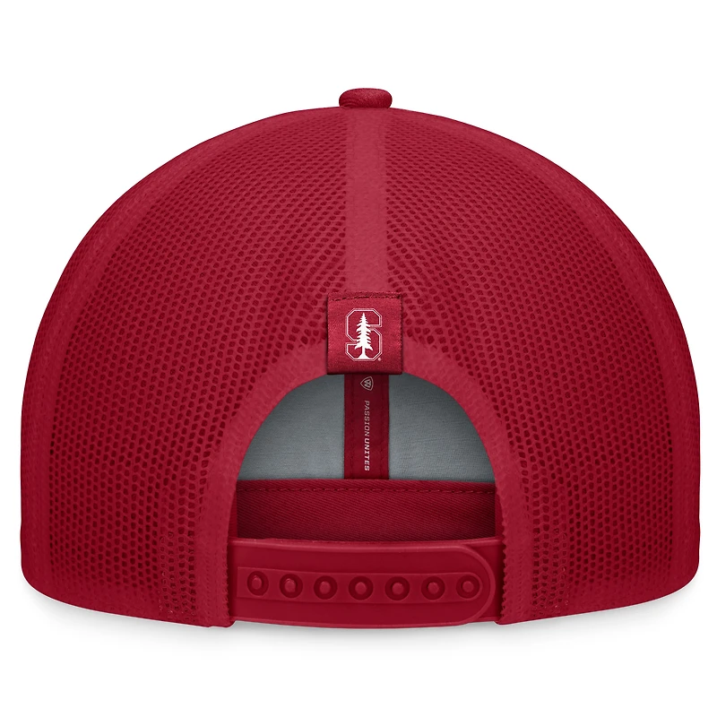 Casquette réglable Top of the World Cardinal Stanford Cardinal Carson pour hommes