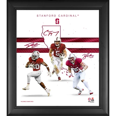 Collage encadré de 15" x 17" de Stanford Cardinal Franchise Foundations