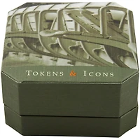 Tokens and Icons Stanford Cardinal Helmet Cufflinks