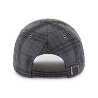 Casquette unisexe ajustable Stanford Cardinal Plaid Windowpane Clean Up grise '47