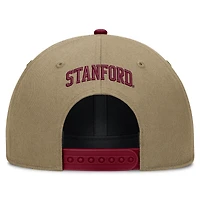 Unisex Nike Beige/Cardinal Stanford Cardinal Primetime Rise Dri-FIT Adjustable Hat