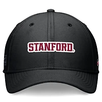 Casquette Nike Stanford Cardinal 2024 Sideline Rise Swoosh Flex unisexe noire