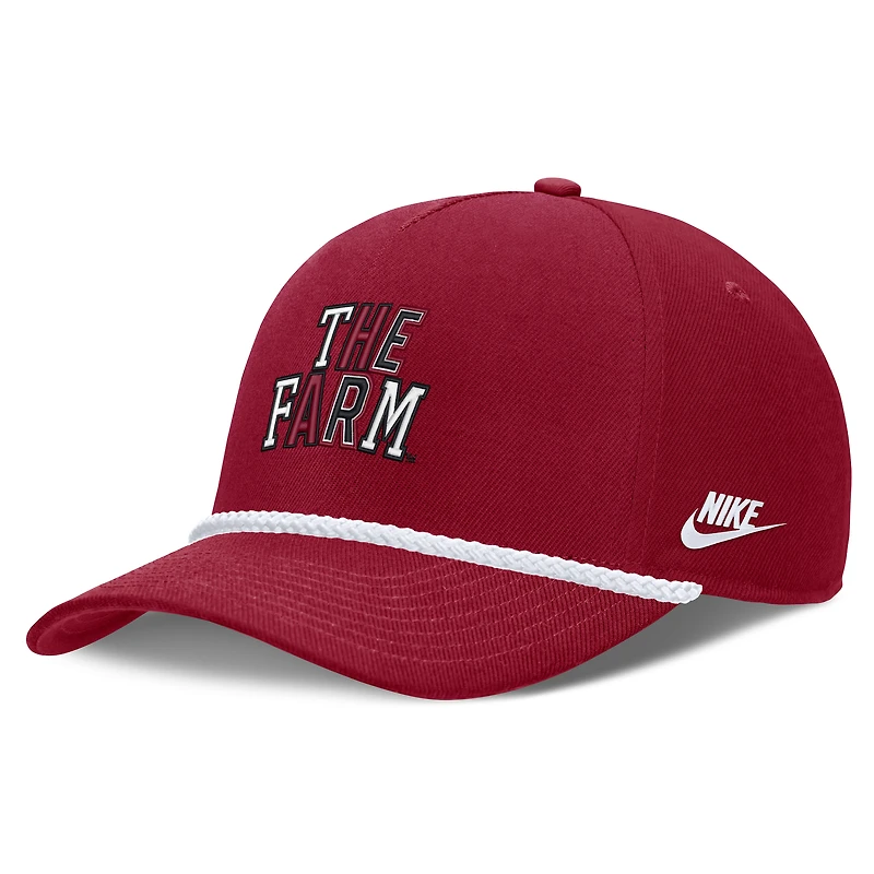 Unisex Nike Cardinal Stanford Cardinal 2026 Basketball Refresh 5-Panel Rope Rise Hat