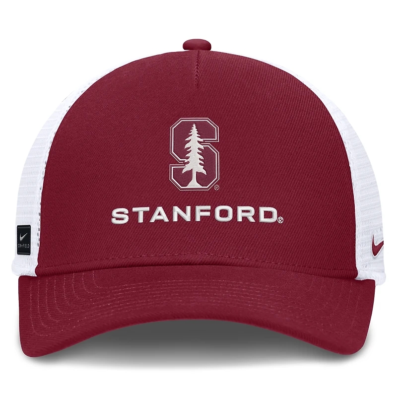 Casquette trucker unisexe Nike Cardinal Stanford Cardinal 2026 On-Field Gameday