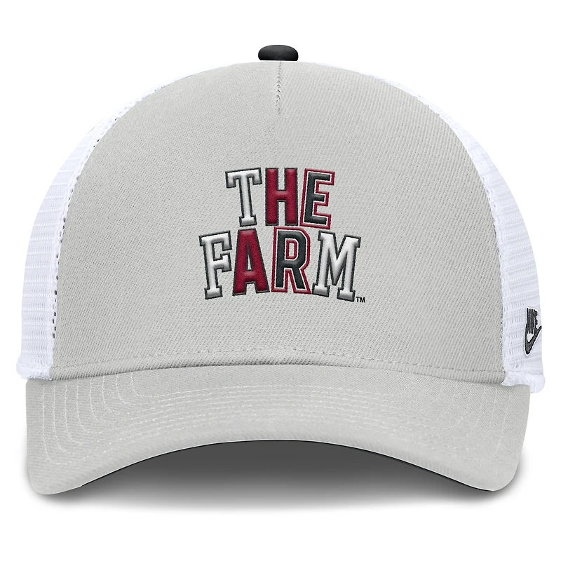 Unisex Nike Gray Stanford Cardinal 2026 Basketball Refresh 5-Panel Rise Trucker Hat