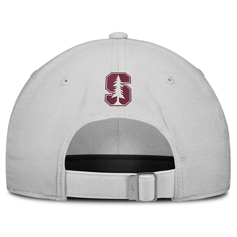 Unisex Nike Gray Stanford Cardinal 2026 On-Field Gameday Club Adjustable Hat