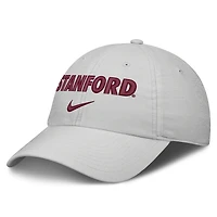 Unisex Nike Gray Stanford Cardinal 2026 On-Field Gameday Club Adjustable Hat