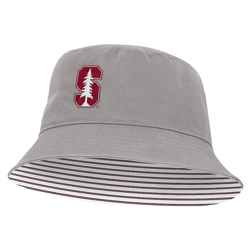 Unisex Nike Gray Stanford Cardinal Primetime Apex Bucket Hat