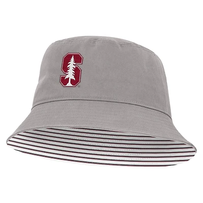 Unisex Nike Gray Stanford Cardinal Primetime Apex Bucket Hat