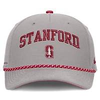 Unisex Nike Gray Stanford Cardinal Primetime Rise Rope Adjustable Hat