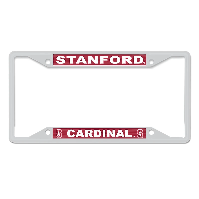 WinCraft Stanford Cardinal Metal License Plate Frame