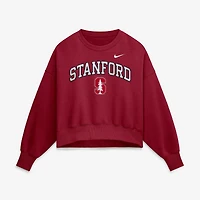 Sweat-shirt à capuche surdimensionné Nike Cardinal Stanford Phoenix Arch pour femme