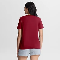 Women's Nike Cardinal Stanford Script Mantra Logo T-Shirt