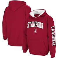 Chandail à capuchon Colosseum Cardinal Stanford 2-Hit Team pour jeunes