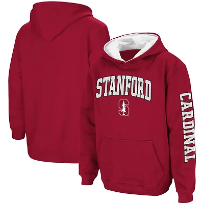 Chandail à capuchon Colosseum Cardinal Stanford 2-Hit Team pour jeunes