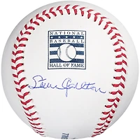 Steve Carlton Philadelphia Phillies Autographed HOF Logo Baseball