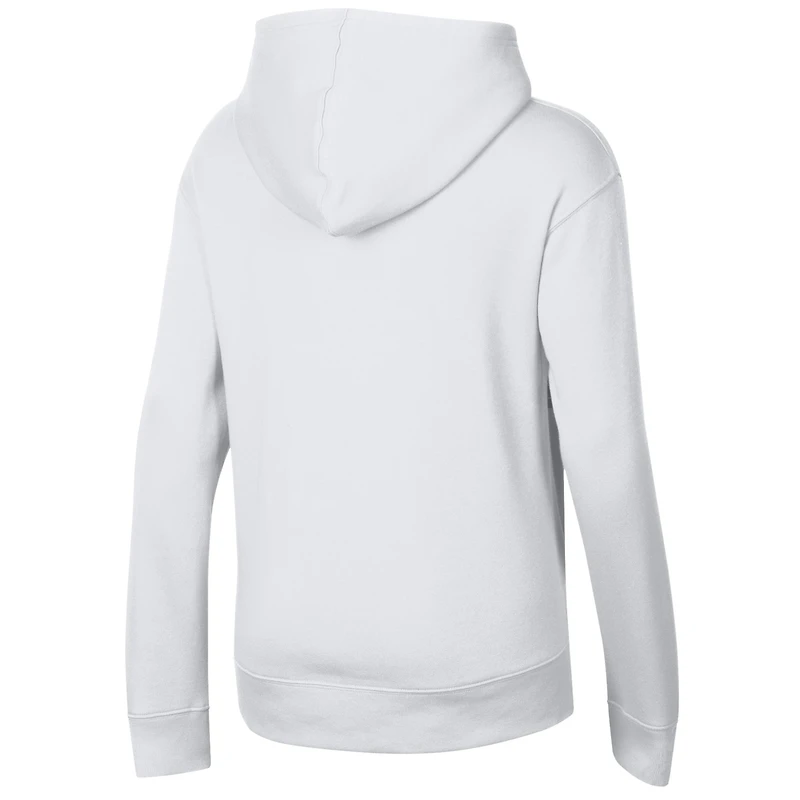 Sweat à capuche Under Armour pour femme, blanc, Stevens Institute of Technology, Ducks All Day