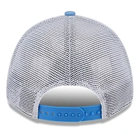 Men's New Era  Light Blue Stewart-Haas Racing 9FORTY Trucker Adjustable Hat