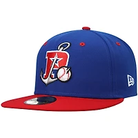 Men's New Era Red Stockton Ports Authentic Collection Team Home 59FIFTY Fitted Hat