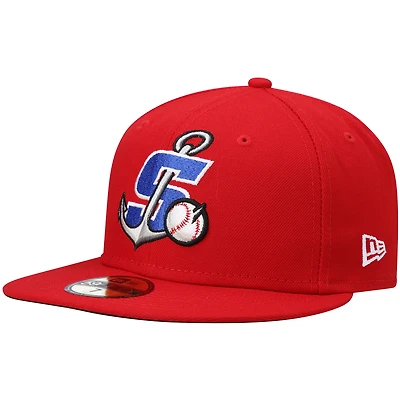 NWE STOPOR RED HOME MIB AUTHENTIC COLLECTION 59FIFTY HATMENHIC