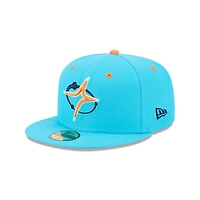 Casquette ajustée 59FIFTY pour homme New Era Blue Sugar Land Space Cowboys Theme Nights