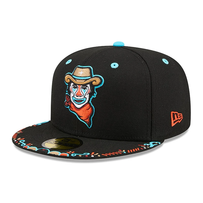 Casquette ajustée New Era 59FIFTY noire pour homme, Sugar Land Space Cowboys 2026 Copa De La Diversion