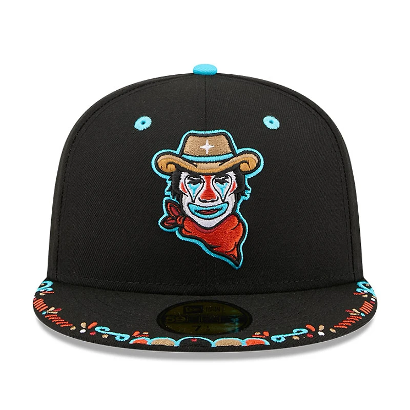 Casquette ajustée New Era 59FIFTY noire pour homme, Sugar Land Space Cowboys 2026 Copa De La Diversion