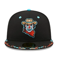 Casquette ajustée New Era 59FIFTY noire pour homme, Sugar Land Space Cowboys 2026 Copa De La Diversion