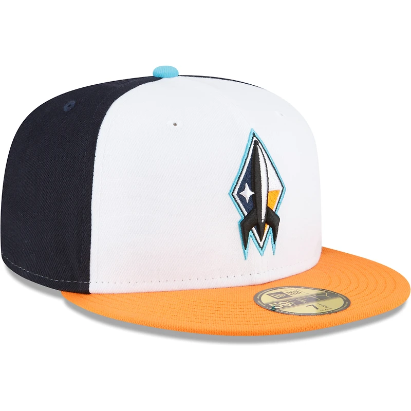 Casquette ajustée 59FIFTY Team pour homme de la collection authentique des Cowboys l'espace Sugar Land New Era, noire
