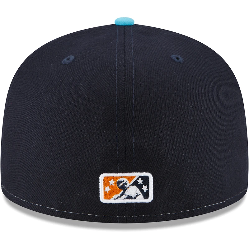 Casquette ajustée 59FIFTY Team pour homme de la collection authentique des Cowboys l'espace Sugar Land New Era, noire