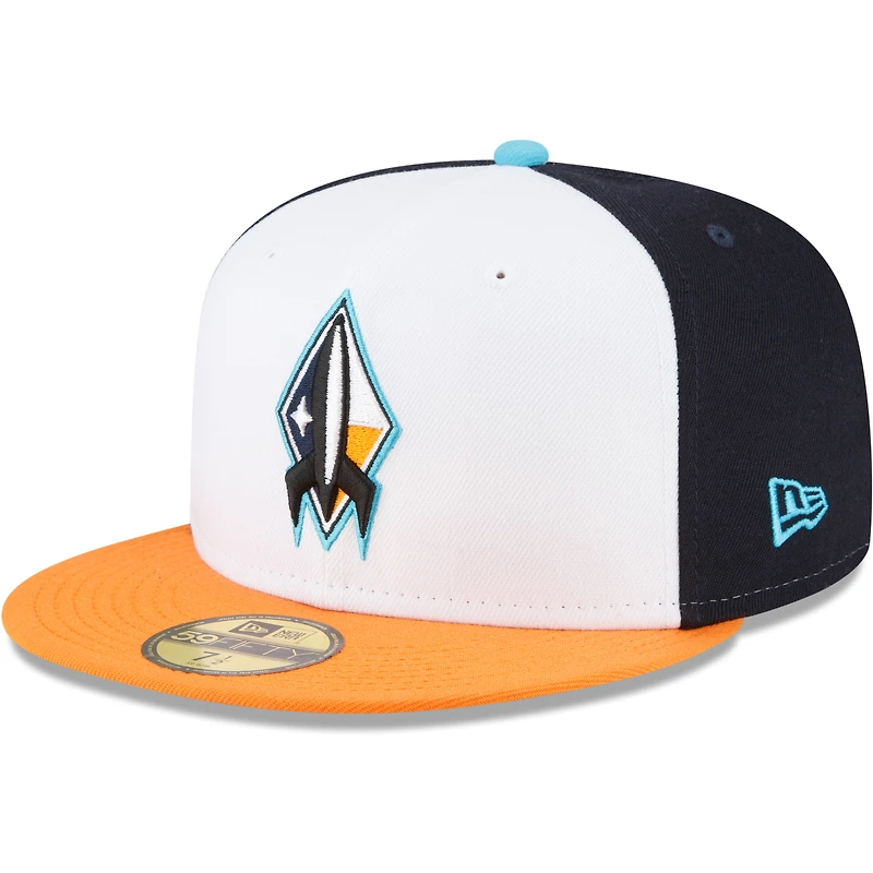 Casquette ajustée 59FIFTY Team pour homme de la collection authentique des Cowboys l'espace Sugar Land New Era, noire