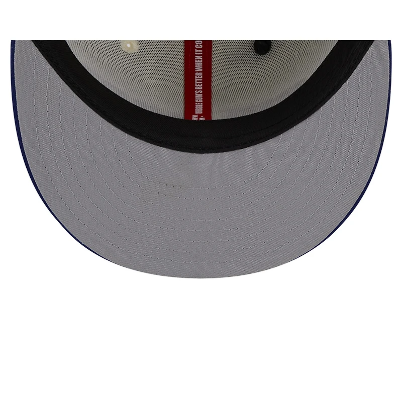 Casquette ajustée 59FIFTY originale White Sugar Land Space Cowboys Big League Chew New Era pour hommes