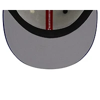 Casquette ajustée 59FIFTY originale White Sugar Land Space Cowboys Big League Chew New Era pour hommes