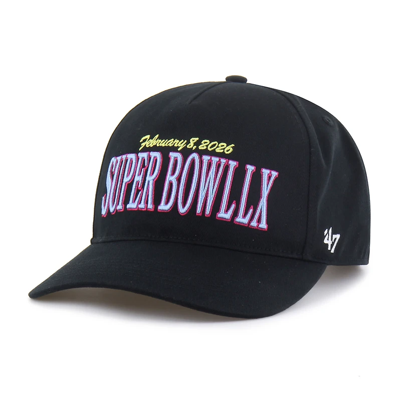Men's '47  Black Super Bowl LX Adjustable Hitch Hat