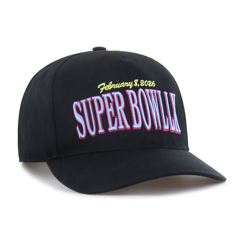 Men's '47  Black Super Bowl LX Adjustable Hitch Hat