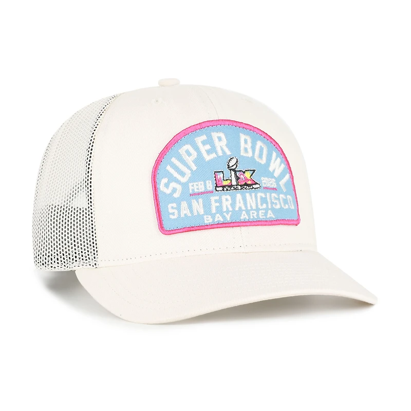 Men's '47 Natural Super Bowl LX Leland Adjustable Trucker Hat