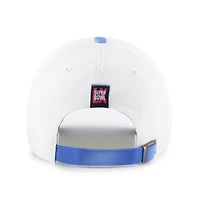 Men's '47 White/ Super Bowl LX Distressed Two-Tone Clean Up Adjustable Hat