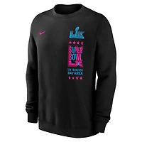 Men's Nike Black Super Bowl LX Club Sweatshirt