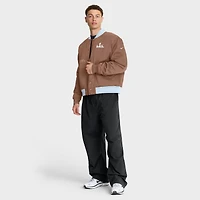 Men's Nike Brown Super Bowl LX Legacy Full-Snap Bomber Jacket