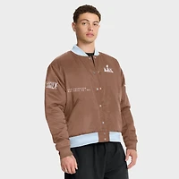 Veste bomber Nike Super Bowl LX Legacy marron pour homme