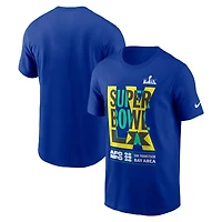 Men's Nike Royal Super Bowl LX Essential T-Shirt