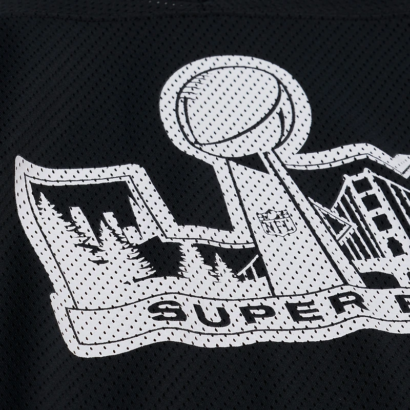 Maillot unisexe Mitchell & Ness x Levi's Super Bowl LX Legacy noir