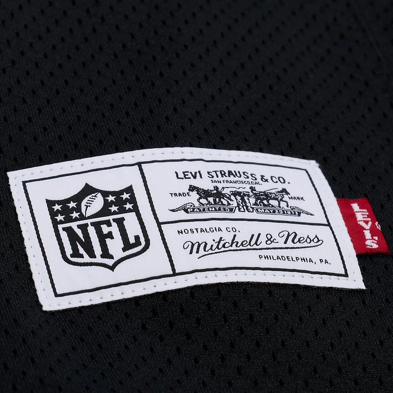 Maillot unisexe Mitchell & Ness x Levi's Super Bowl LX Legacy noir