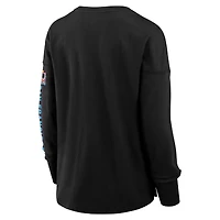 Women's Fanatics Black Super Bowl LX Trolley Car Long Sleeve T-Shirt