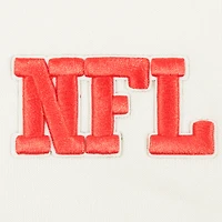Women's Pro Standard Cream NFL Super Bowl LIX Cropped Hoodie