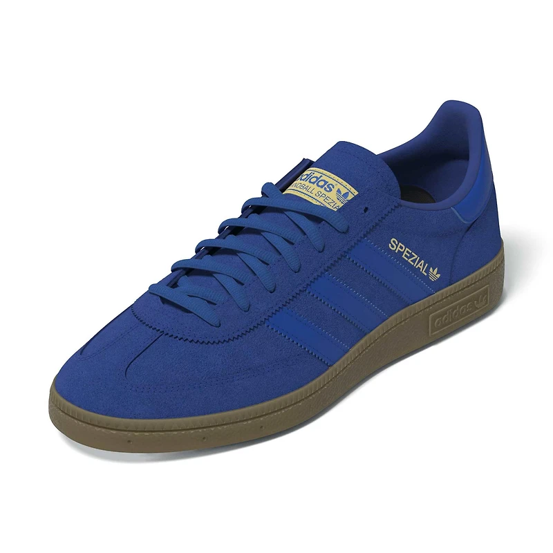 Chaussures de handball adidas bleues pour homme, équipe nationale Suède, extérieur