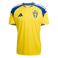 Men's adidas  Yellow Sweden National Team 2026 Home Replica Jersey