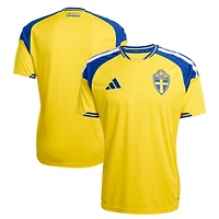 Men's adidas  Yellow Sweden National Team FIFA x World Cup 2026 Home Replica Jersey