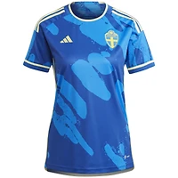 Women's adidas Royal Sweden National Team 2023 Away Replica Jersey
