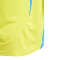 Maillot adidas jaune pour jeunes de l'équipe nationale Suède 2024, réplique à domicile